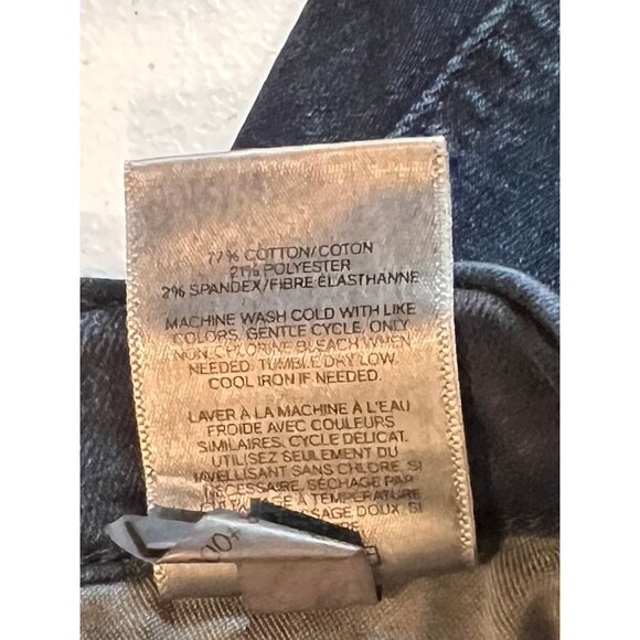 Express Denim Perfect Skinny Legging Jeans High Rise Stretch Black Size 6R/6R - Picture 9 of 10